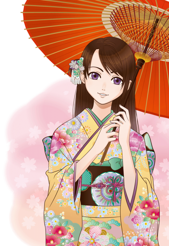 Japanese Kimono girl